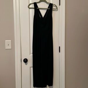 EUC Caren Desiree Company gorgeous long black dress
